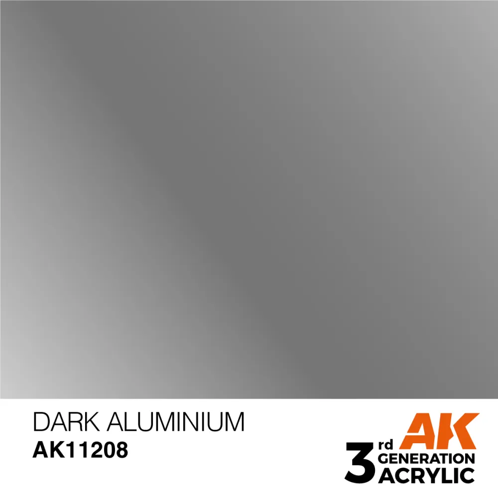 AK Interactive: General Series - Metallic Dark Aluminium