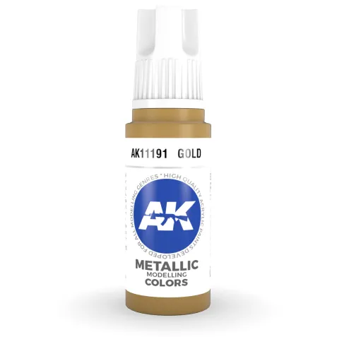 AK Interactive: General Series - Metallic Gold
