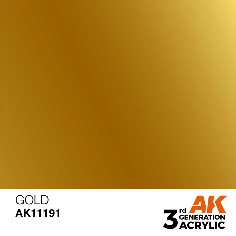 AK Interactive: General Series - Metallic Gold
