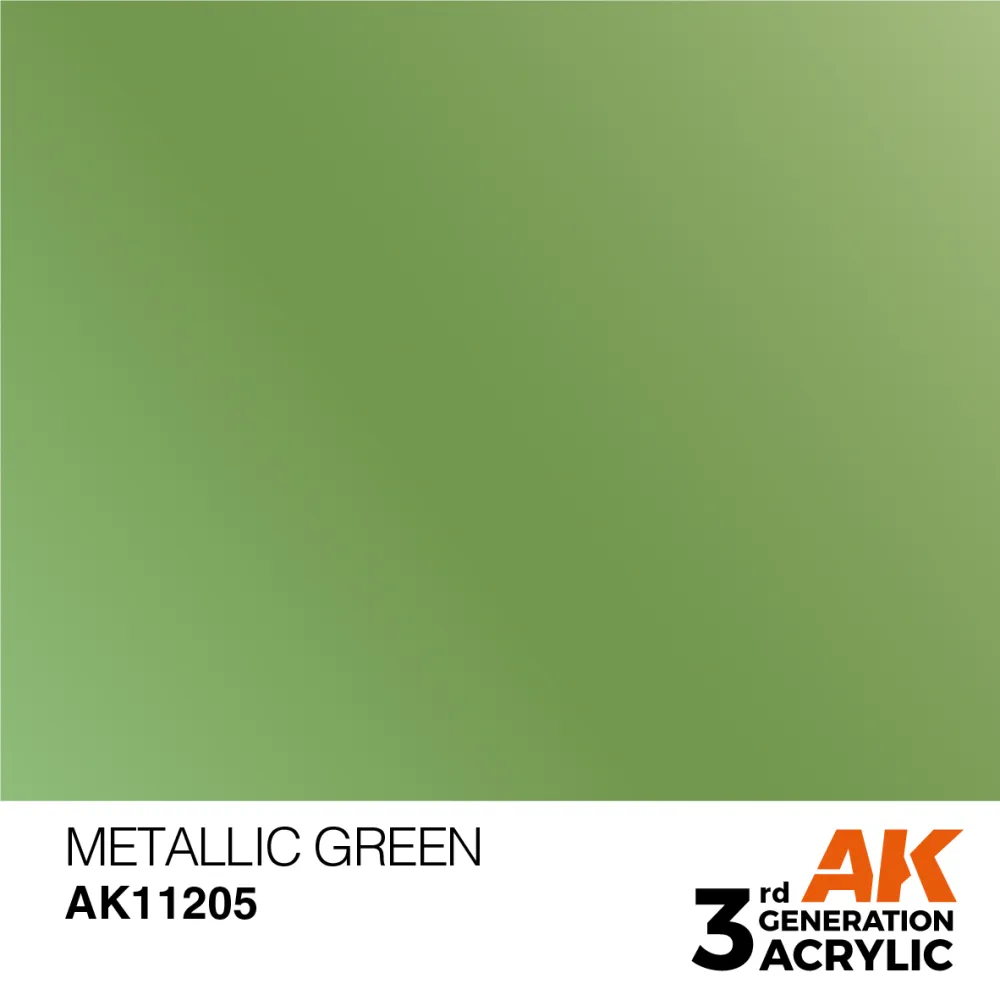 AK Interactive: General Series - Metallic Green