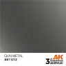 AK Interactive: General Series - Metallic Gun Metal