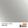 AK Interactive: General Series - Metallic Natural Steel