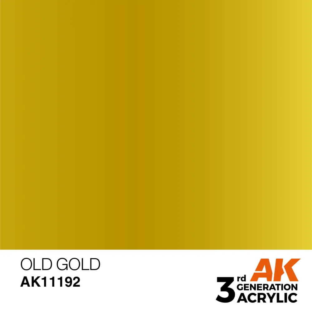AK Interactive: General Series - Metallic Old Gold