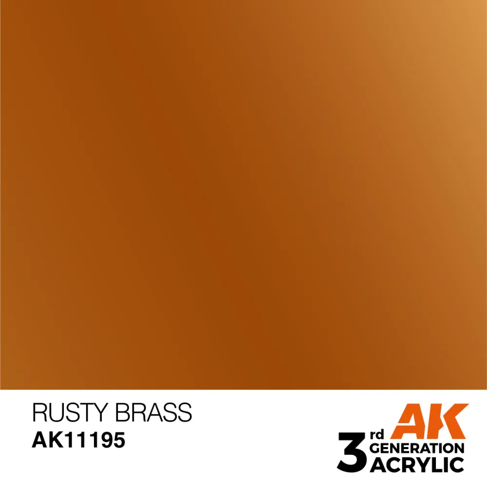 AK Interactive: General Series - Metallic Rusty Brass