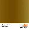 AK Interactive: General Series - Metallic Rusty Gold