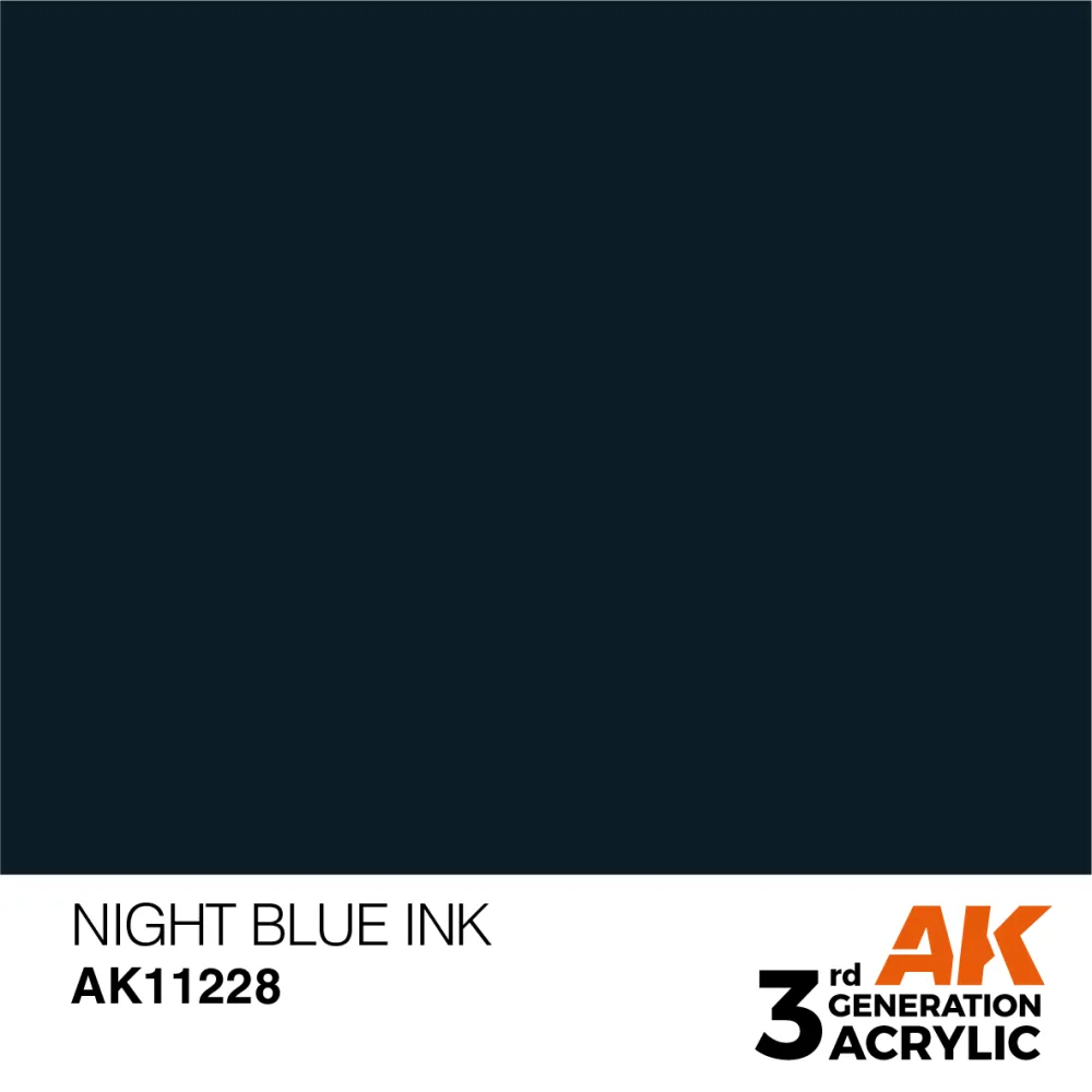 AK Interactive: General Series - Night Blue Ink