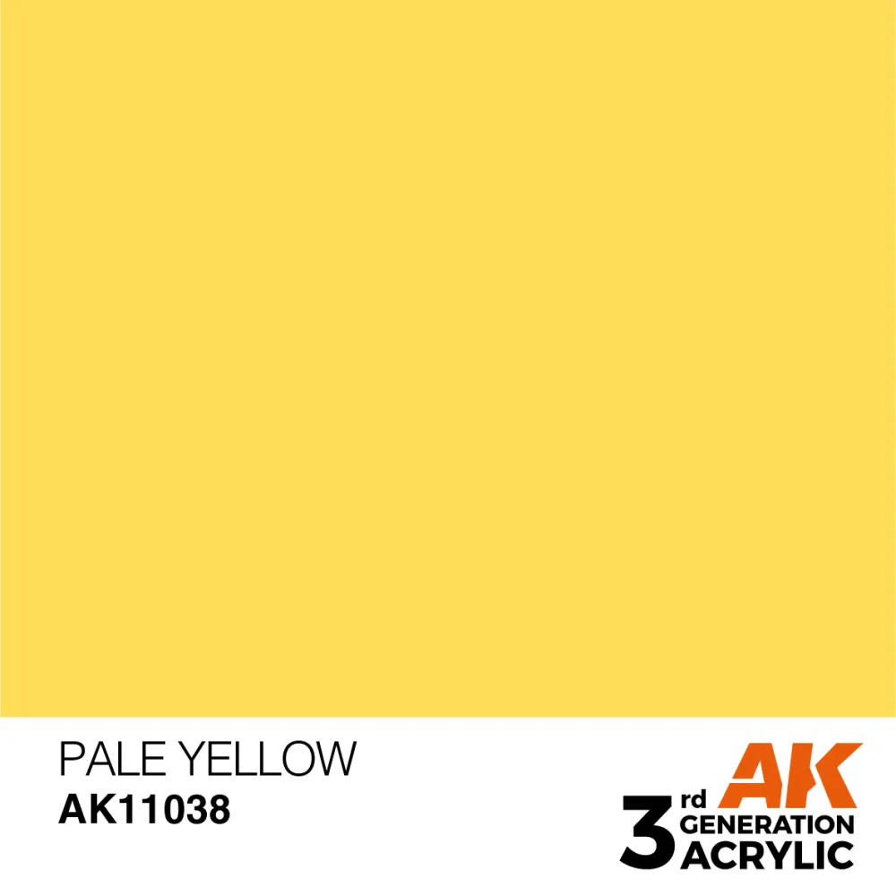 AK Interactive: General Series - Pale Yellow
