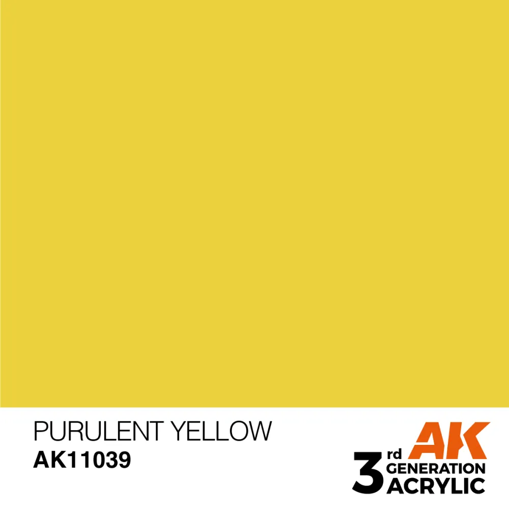 AK Interactive: General Series - Purulent Yellow
