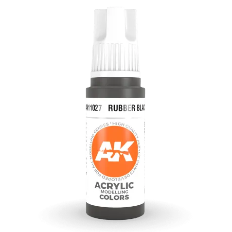 AK Interactive: General Series - Rubber Black