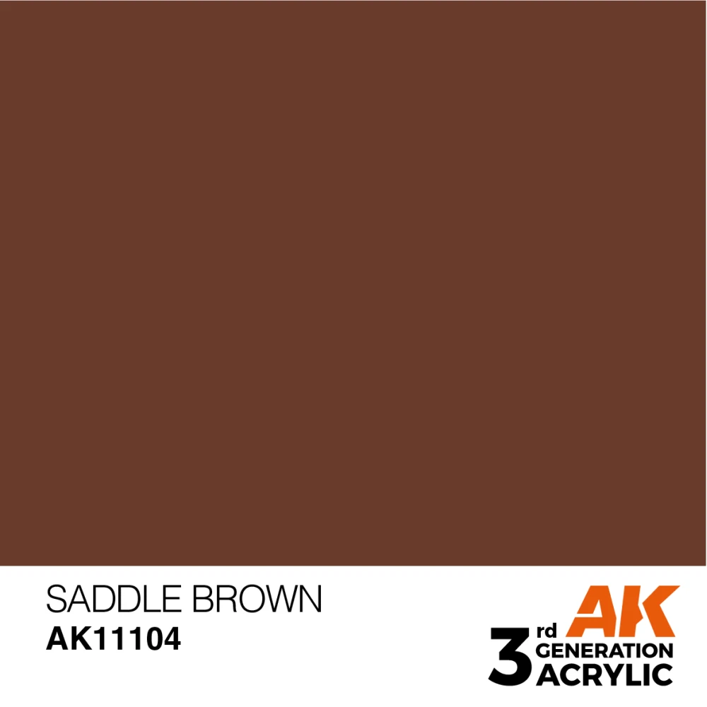 AK Interactive: General Series - Saddle Brown