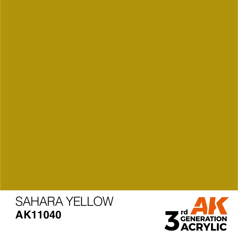 AK Interactive: General Series - Sahara Yellow