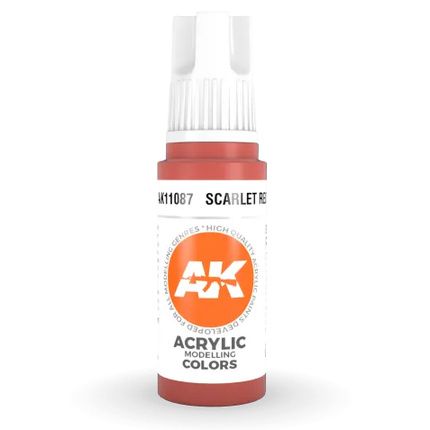 AK Interactive: General Series - Scarlet Red