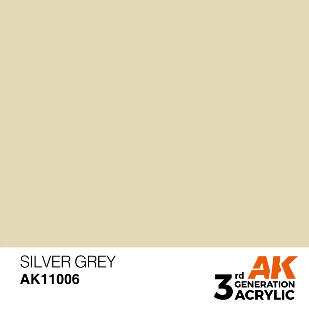 AK Interactive: General Series - Silver Grey