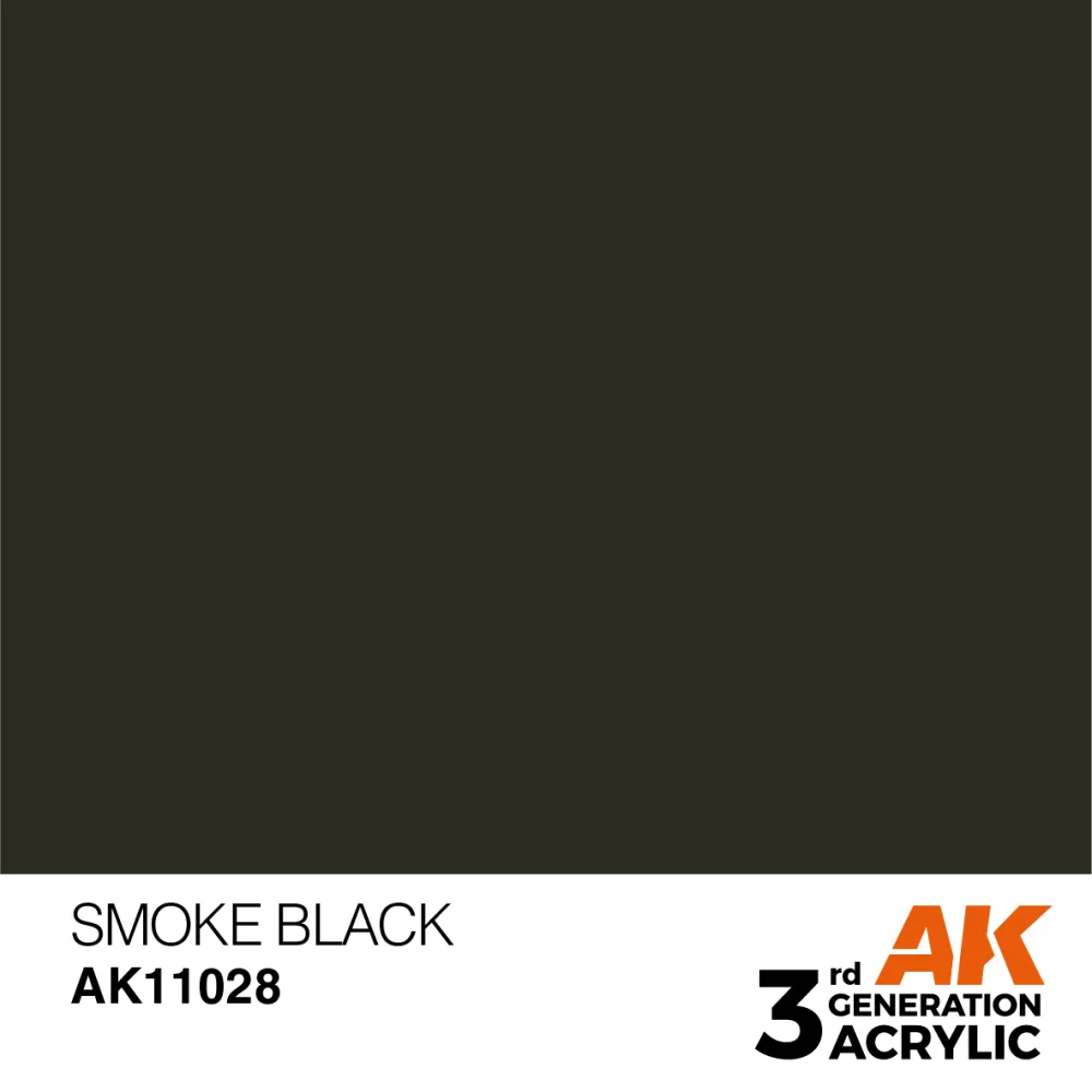 AK Interactive: General Series - Smoke Black