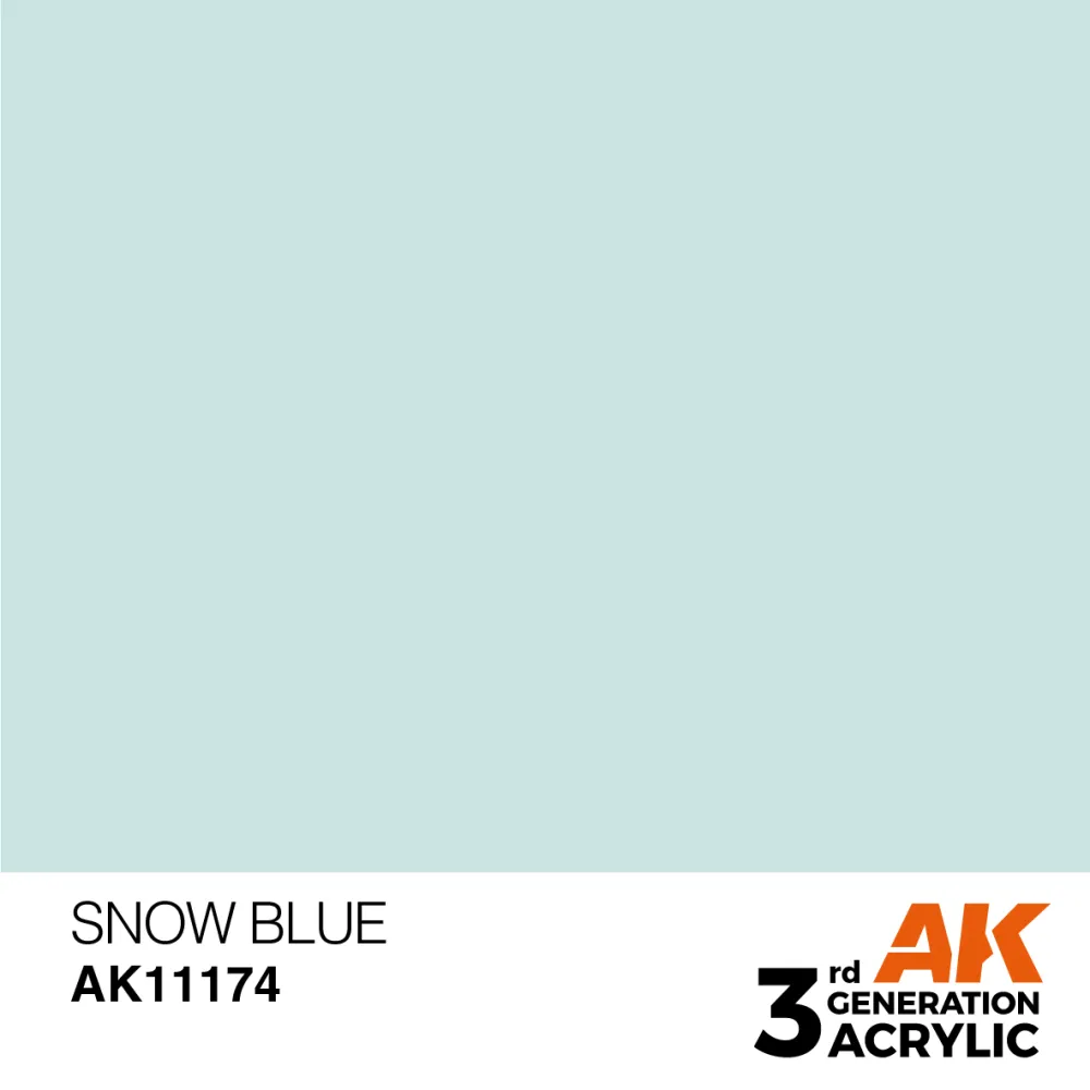 AK Interactive: General Series - Snow Blue