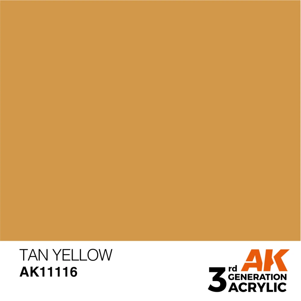 AK Interactive: General Series - Tan Yellow