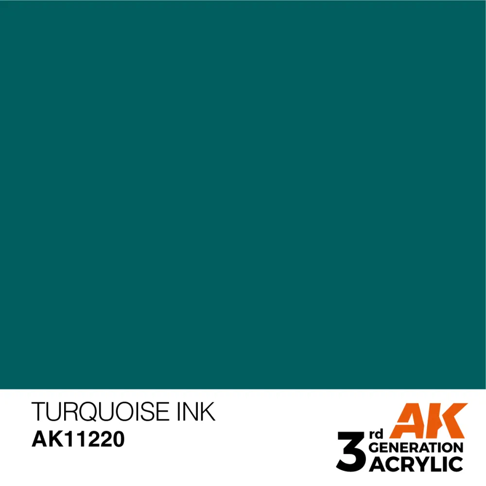 AK Interactive: General Series - Turquoise Ink