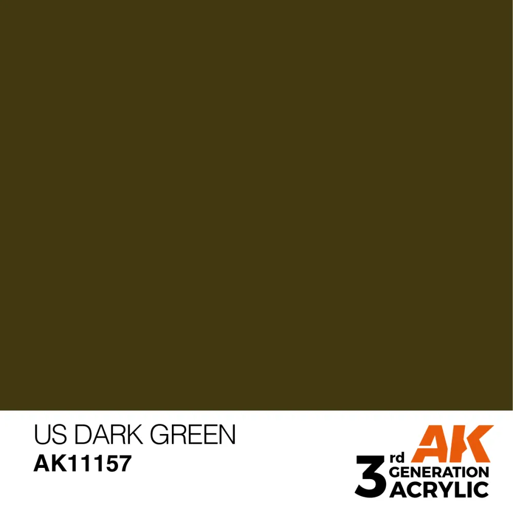 AK Interactive: General Series - US Dark Green