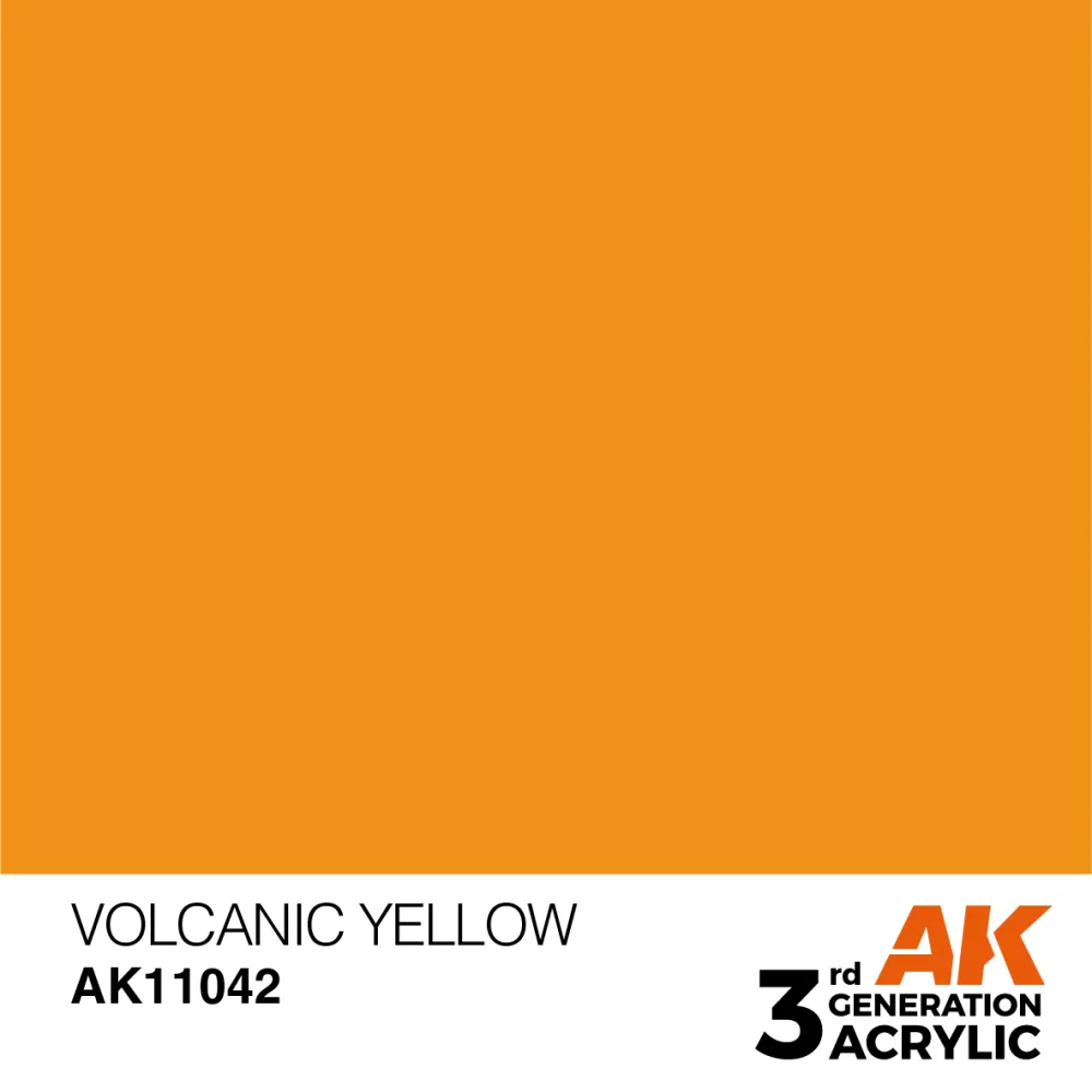 AK Interactive: General Series - Volcanic Yellow