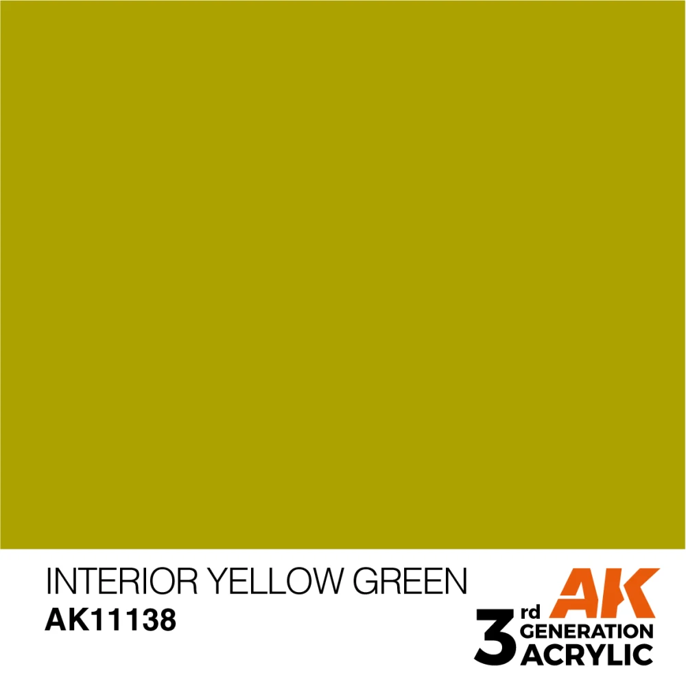 AK Interactive: General Series - Yellow Green