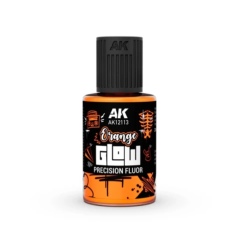 AK Interactive: Glow Precision Fluor - Orange