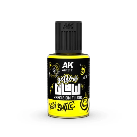 AK Interactive: Glow Precision Fluor - Yellow