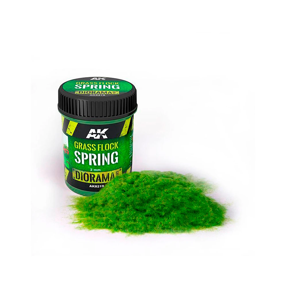 AK Interactive - Grass Flock Spring 2 mm