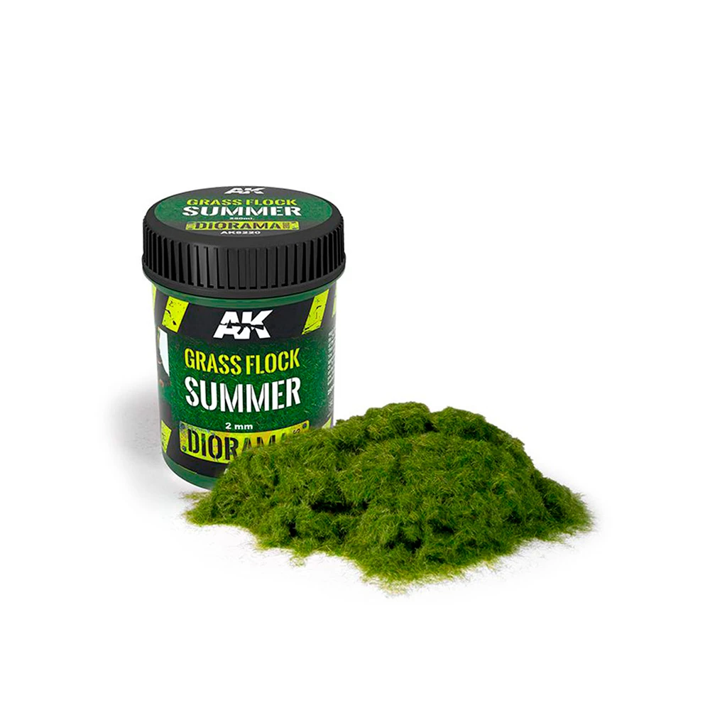 AK Interactive - Grass Flock Summer 2 mm