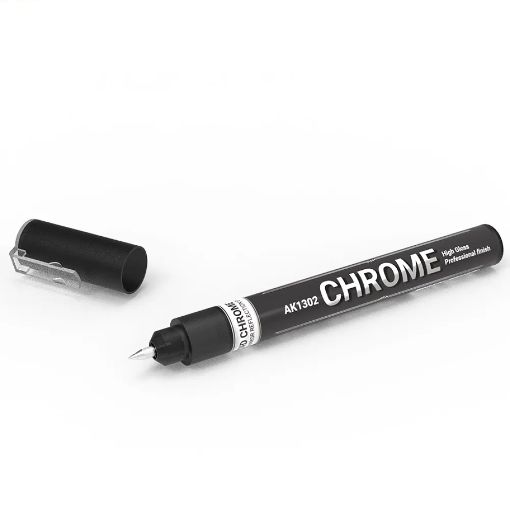 AK Interactive: Metallic Liquid Marker Set