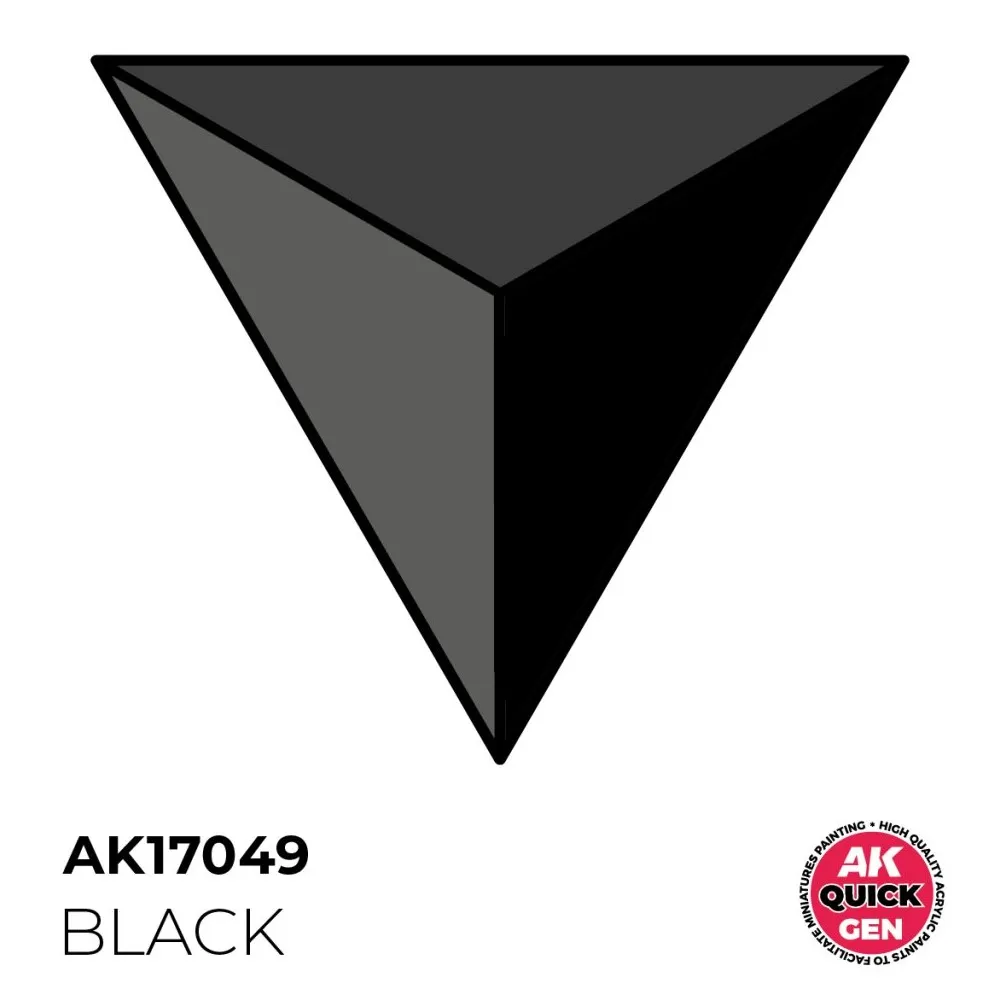 AK Interactive: Quick Gen - Black 18 ml