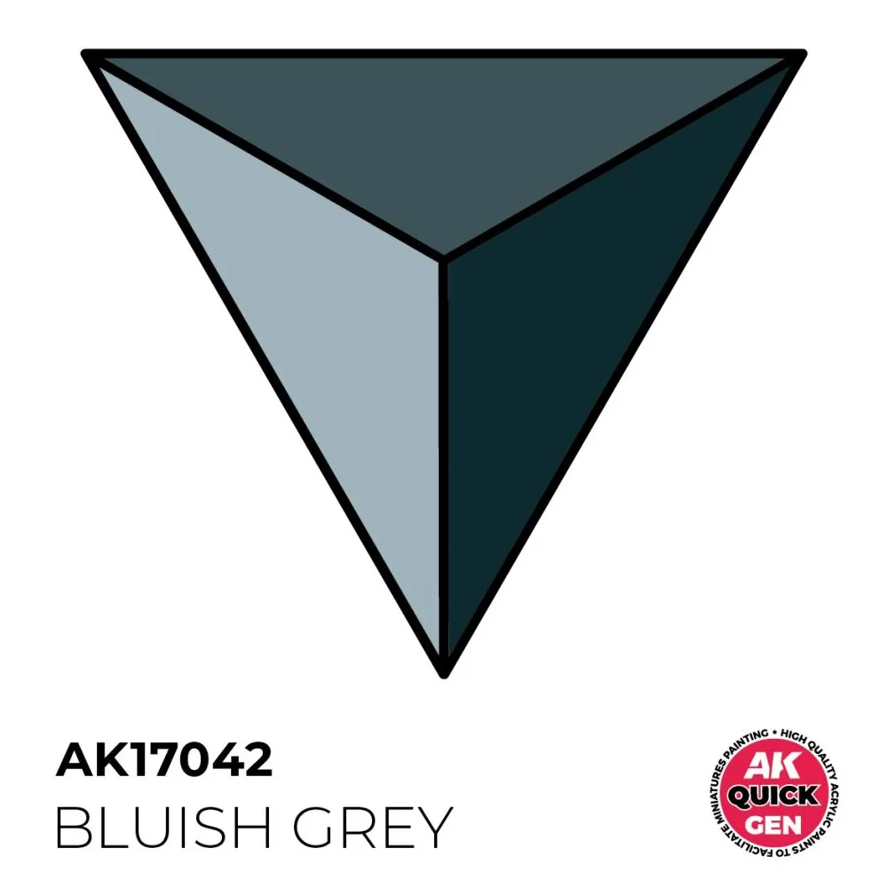 AK Interactive: Quick Gen - Bluish Grey 18 ml