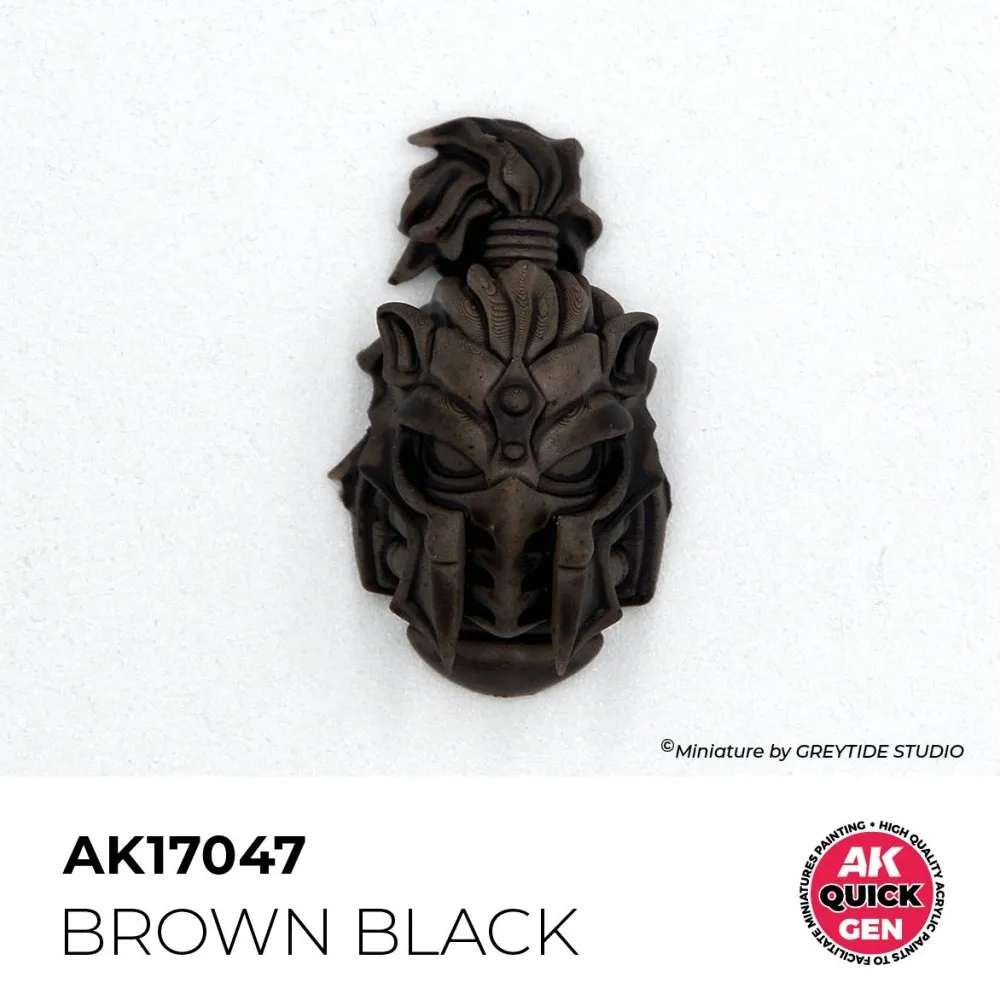 AK Interactive: Quick Gen - Brown Black 18 ml