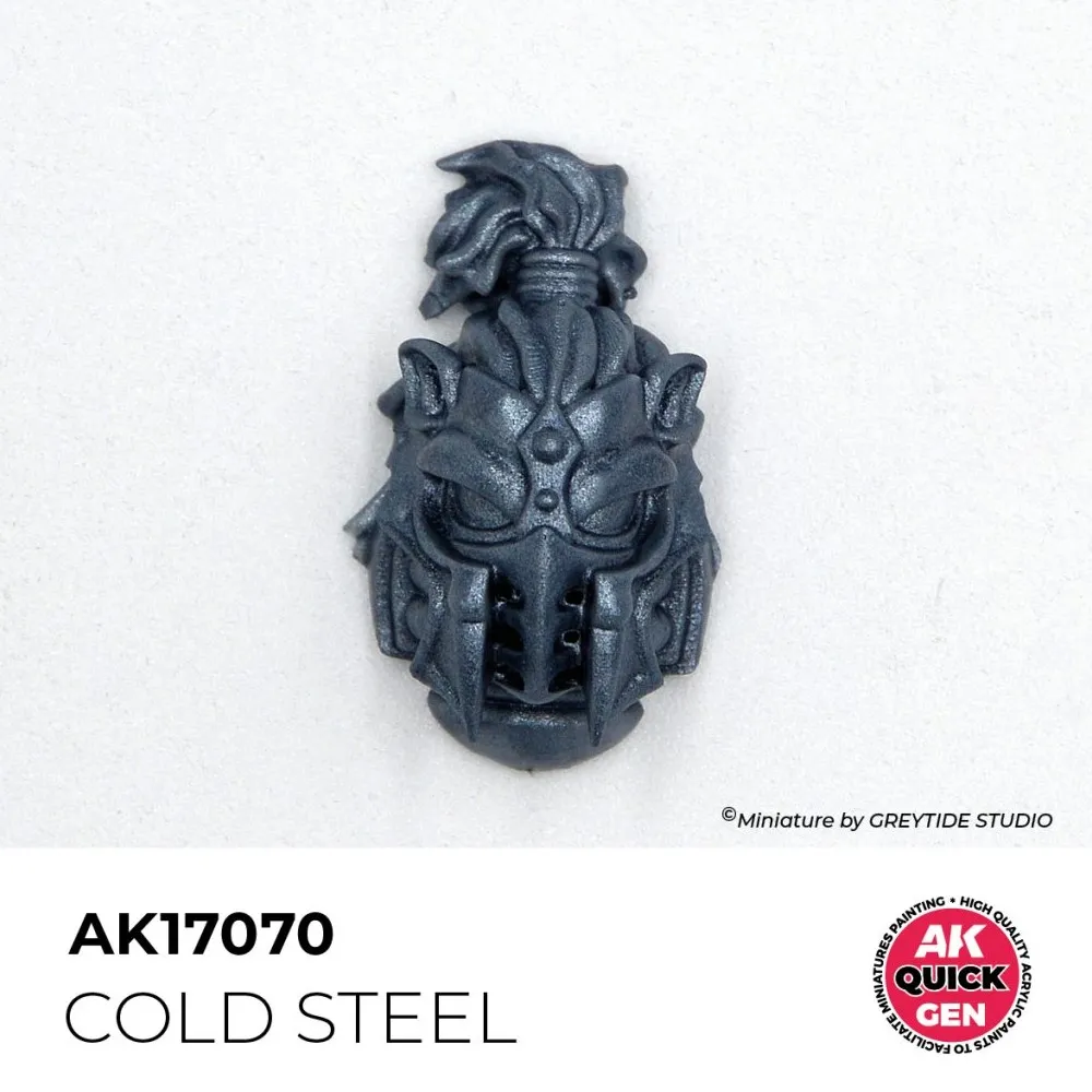 AK Interactive: Quick Gen - Cold Steel 18 ml