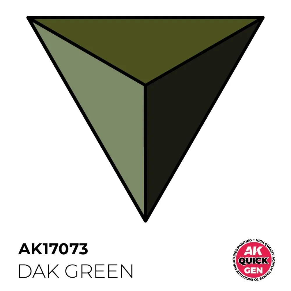 AK Interactive: Quick Gen - Dark Green 18 ml