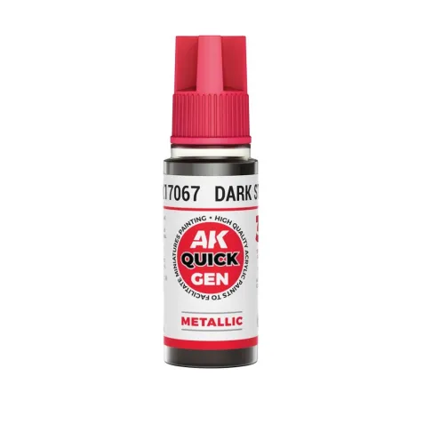 AK Interactive: Quick Gen - Dark Steal 18 ml