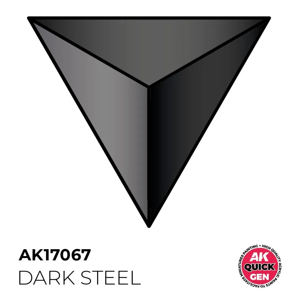 AK Interactive: Quick Gen - Dark Steal 18 ml