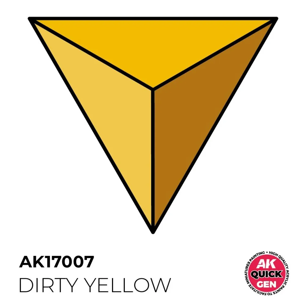 AK Interactive: Quick Gen - Dirty Yellow 18 ml