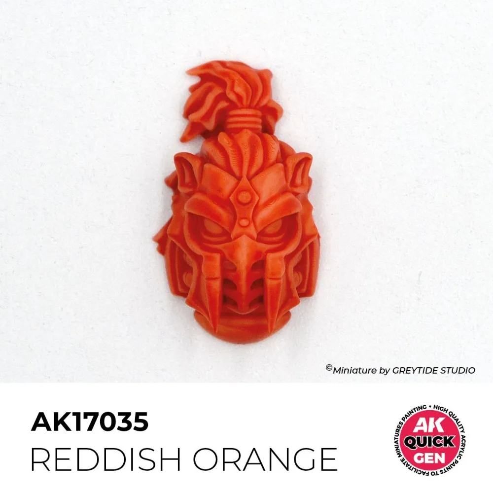 AK Interactive: Quick Gen - Reddish Orange 18 ml