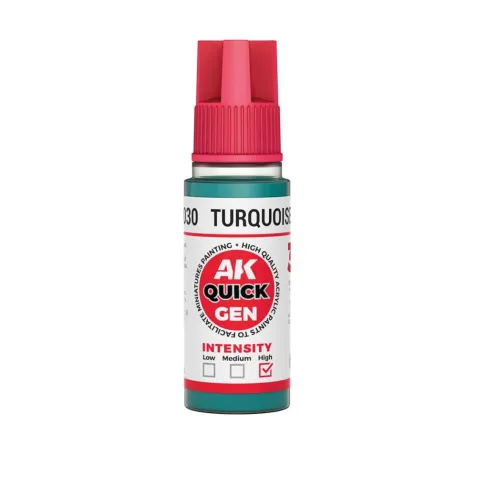 AK Interactive: Quick Gen - Turquoise Green 18 ml