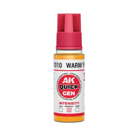 AK Interactive: Quick Gen - Warm Yellow 18 ml