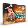 AK Interactive - Sergio Vilches: 3GEN Signature Set (14 Farben und 1 Figur)