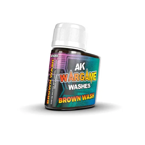 AK Interactive: Wargame Series - Brown Wash