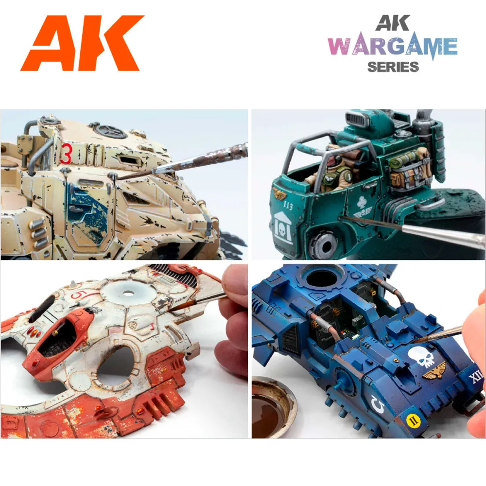 AK Interactive: Wargame Series - Dark Wash
