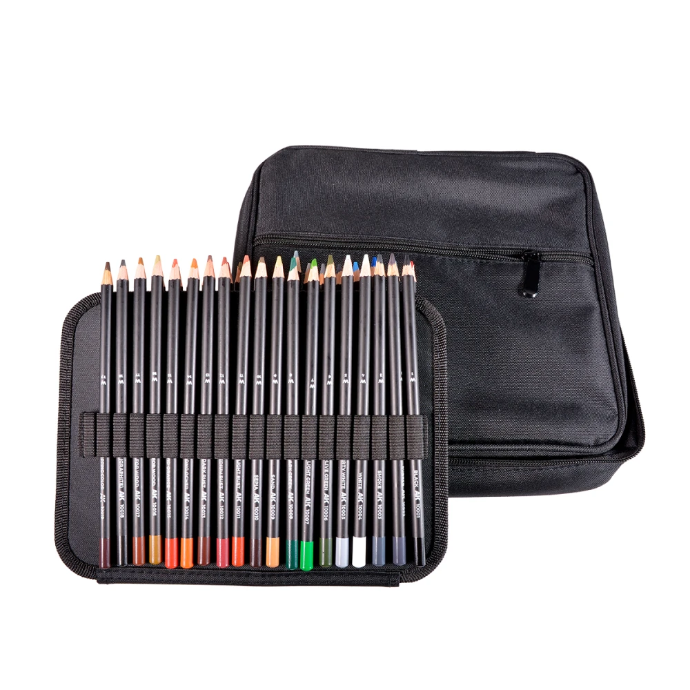 AK Interactive: Weathering Pencils + pouzdro (37 ks)