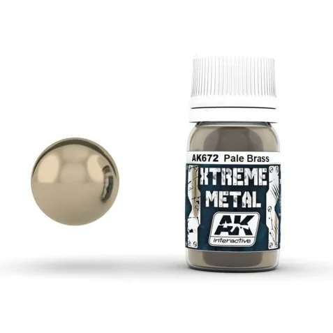AK Interactive: Xtreme Metal - Pale Brass