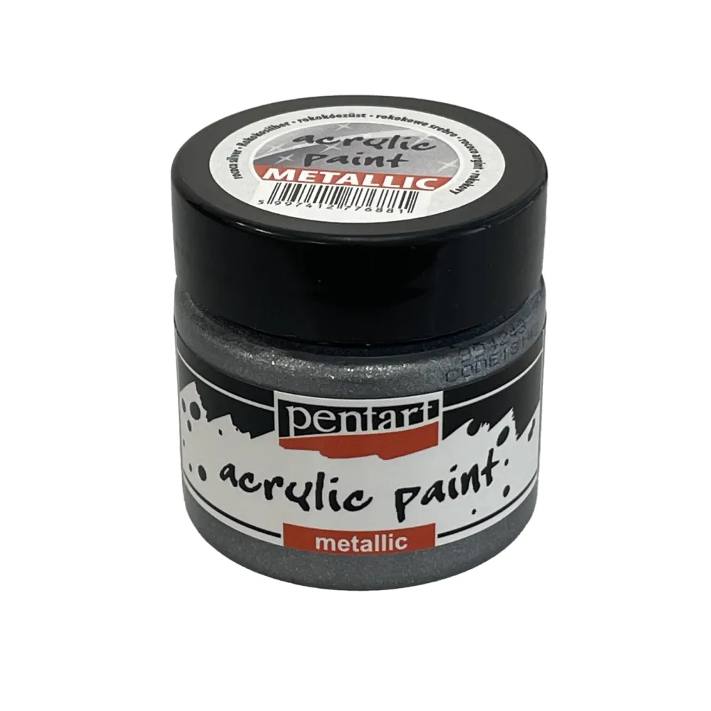 Akrylová metalická farba 50 ml