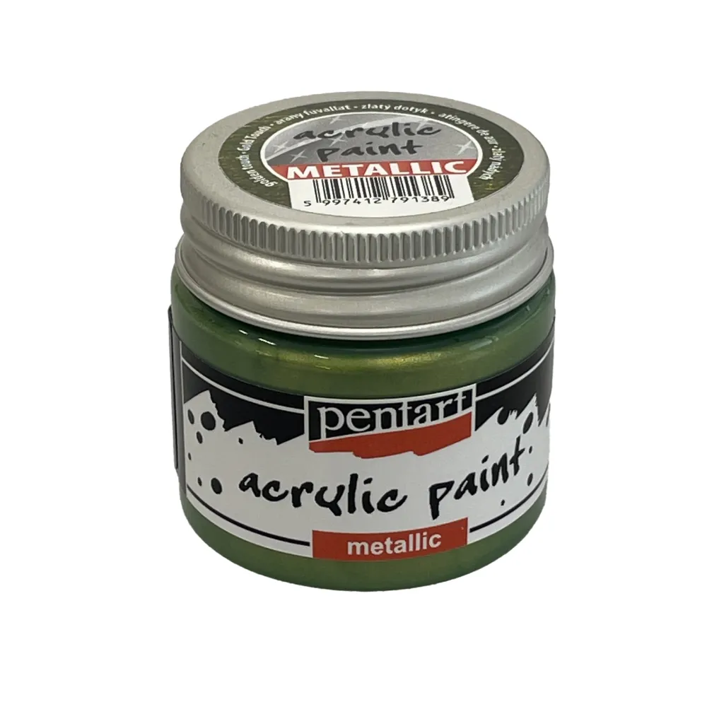 Akrylová metalická farba 50 ml