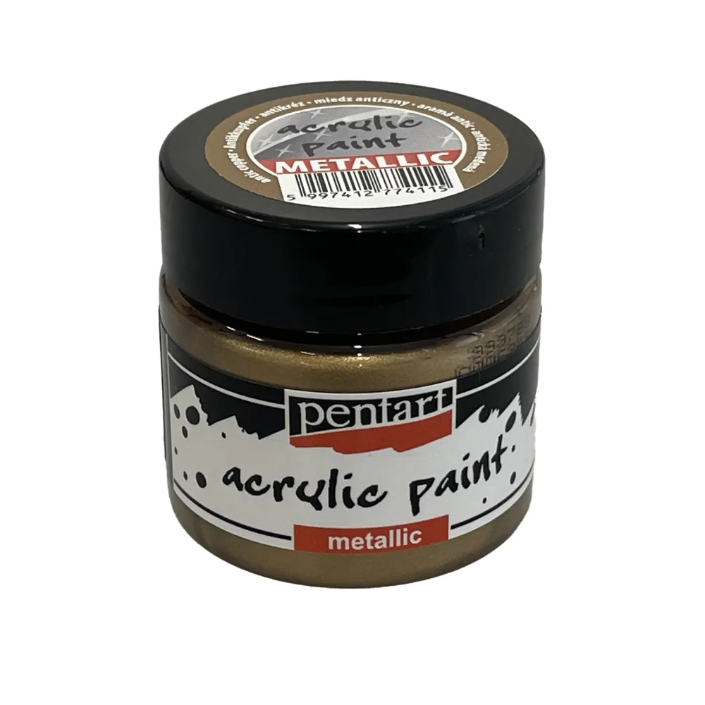 Akrylová metalická farba 50 ml