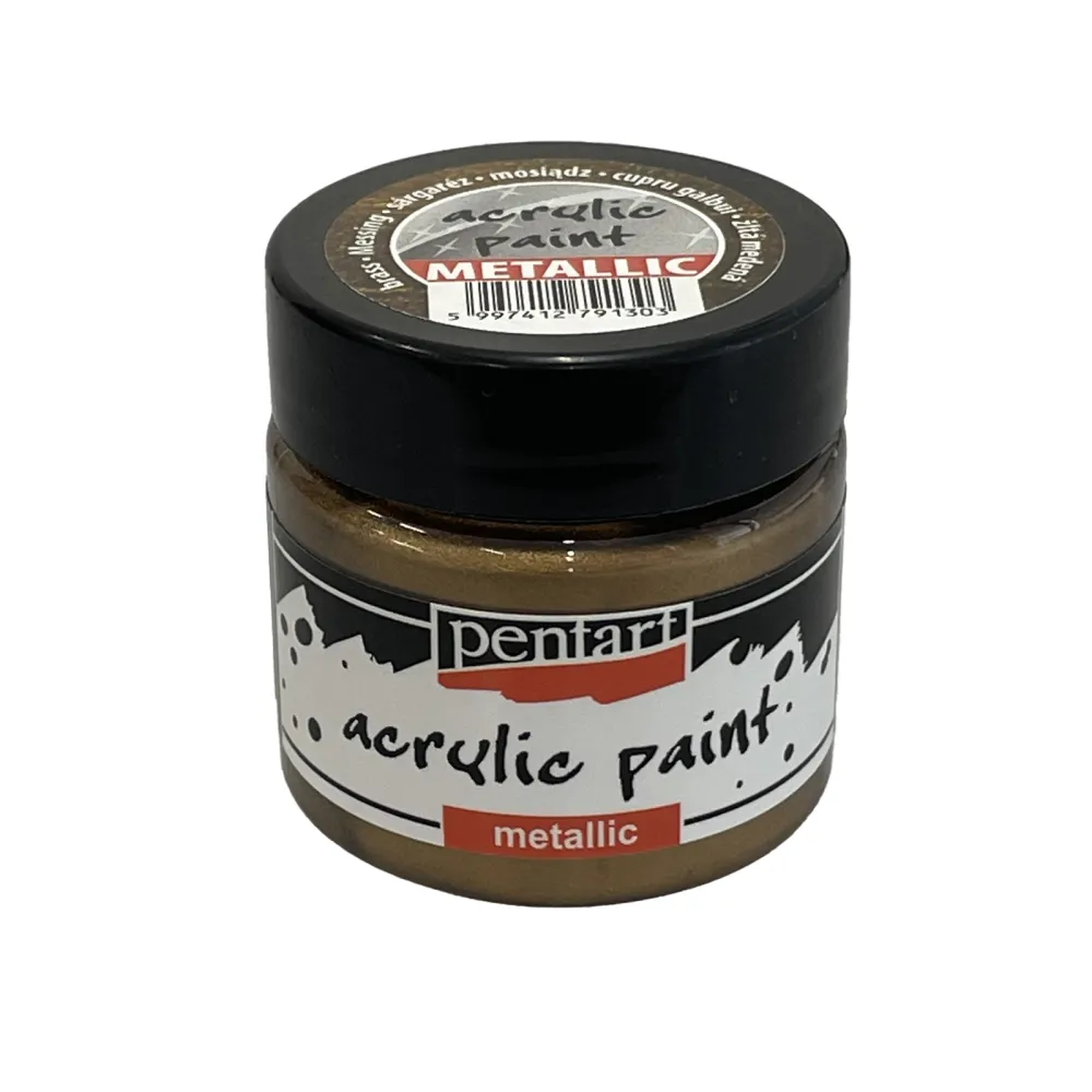 Akrylová metalická farba 50 ml