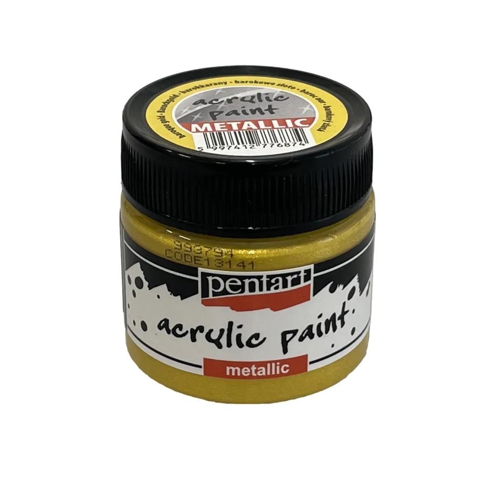 Akrylová metalická farba 50 ml